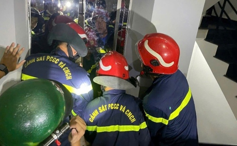 Hiện trường vụ việc. (Ảnh: NLĐ)