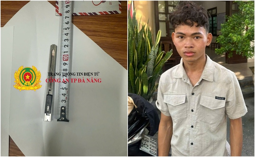 Nghi phạm Nguyễn Văn Công. (Ảnh: Công an TP.Đà Nẵng)