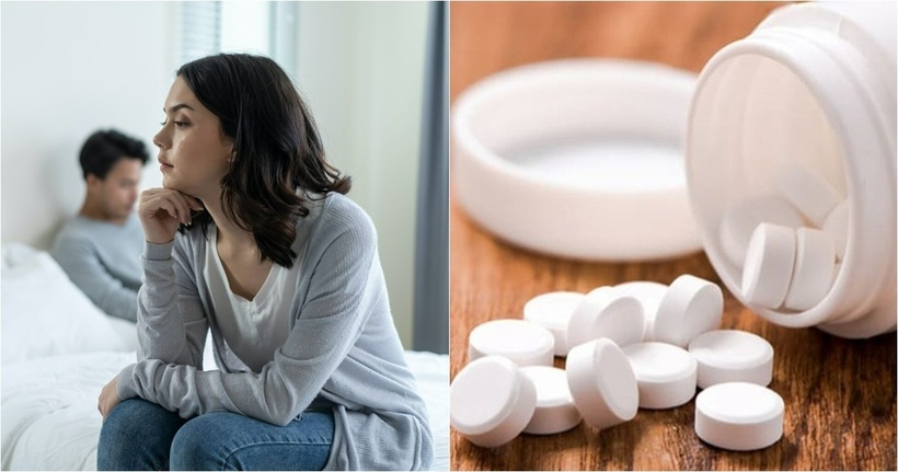 Vợ lén cho chồng uống thuốc bất lực để "đề phòng" ngoại tình. Ảnh minh họa.
