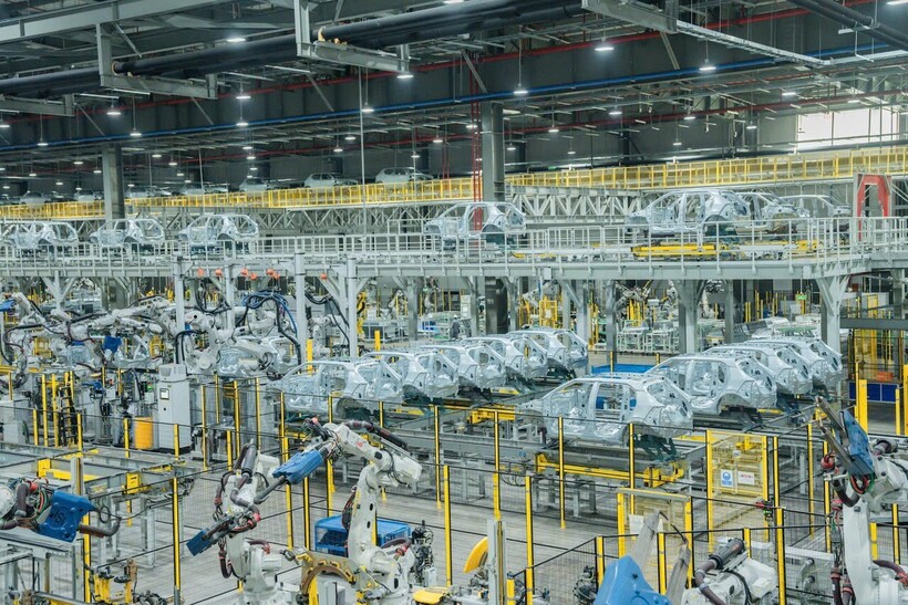 VinFast đang hợp tác với gần 700 doanh nghiệp trong nước để cung cấp linh kiện, vật tư, thiết bị phục vụ sản xuất