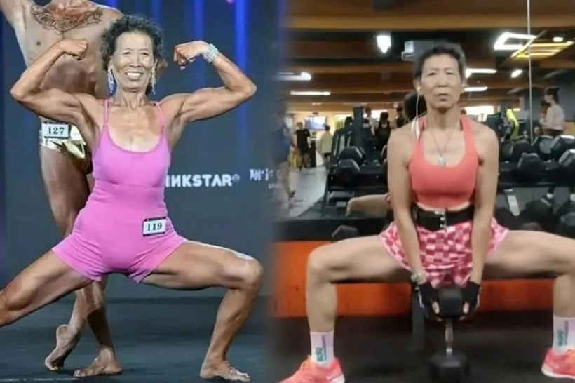 Bà Sun đã giành Huy chương Đồng ở hạng mục nam nữ hỗn hợp tại vòng thi Vũ Hán năm 2025. Ảnh: SCMP.