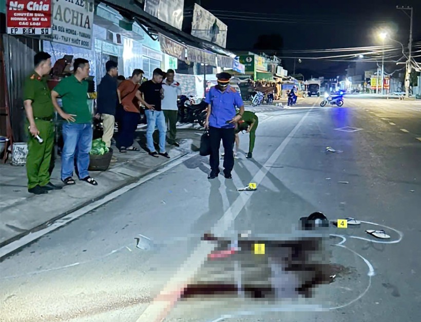 Hiện trường vụ việc. Ảnh: Vietnamnet