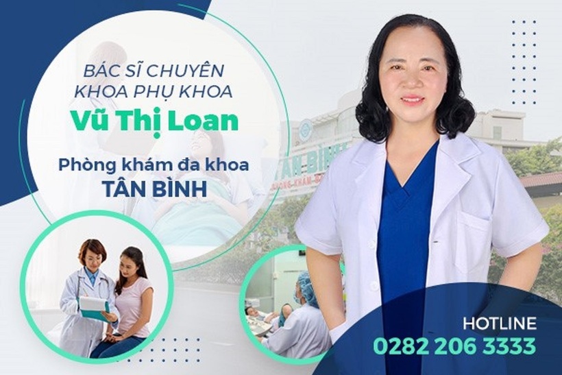 Bác sĩ chuyên khoa Phụ khoa Vũ Thị Loan tại Phòng khám đa khoa Tân Bình