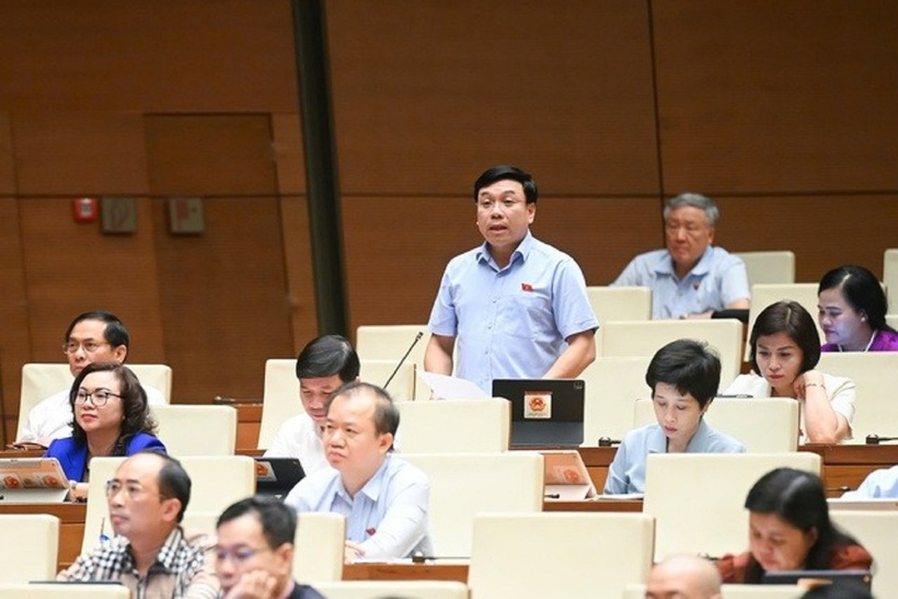 ĐBQH Nguyễn Văn Mạnh (Ảnh: Media Quốc hội).