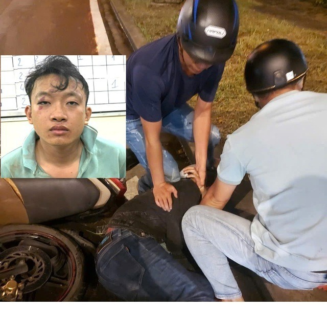 Nghi can Nguyễn Minh Phúc bị bắt giữ tại TP.HCM sau 5 giờ gây án. (Ảnh: Công an tỉnh Đồng Nai)