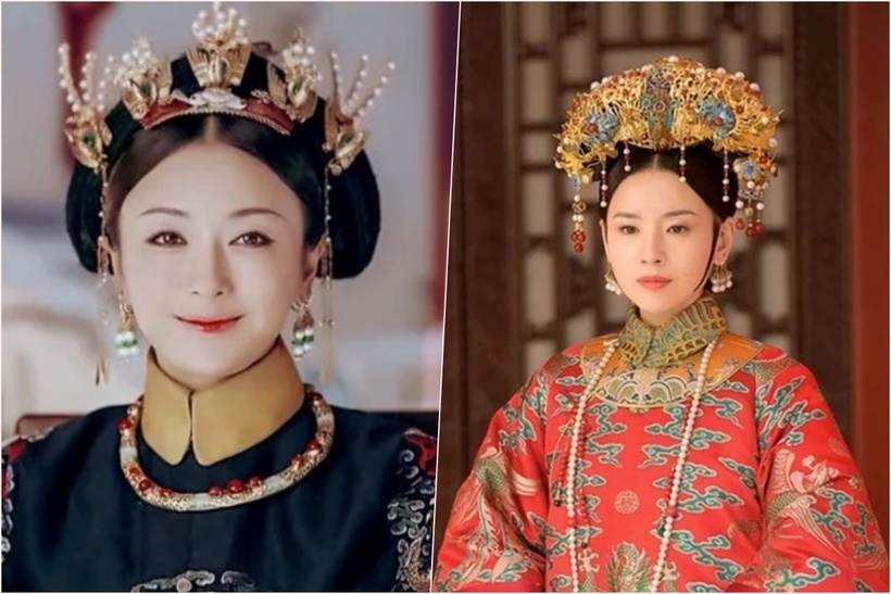 Tần Lam và Đổng Khiết từng diễn vai Phú Sát Hoàng hậu.