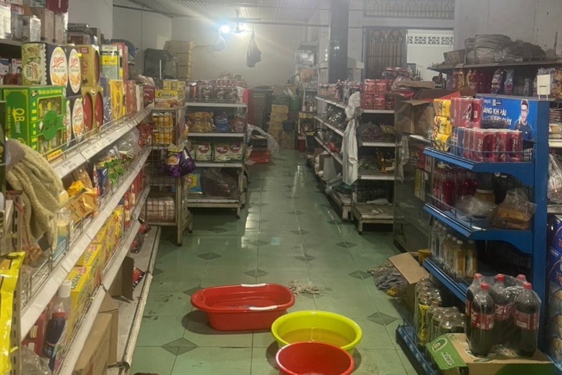 Hiện trường vụ án mạng. (Ảnh: Tiền phong)