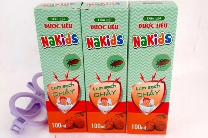 Dầu trị chấy Nakids. Ảnh: Website/VnExpress