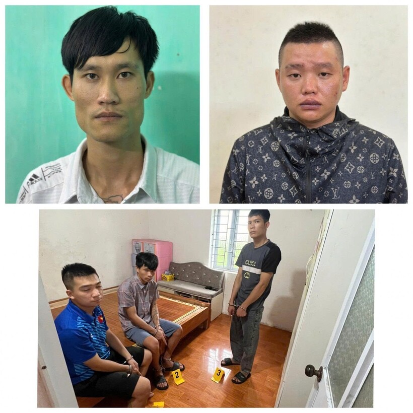 Hiện trường và các đối tượng liên quan đến vụ án.