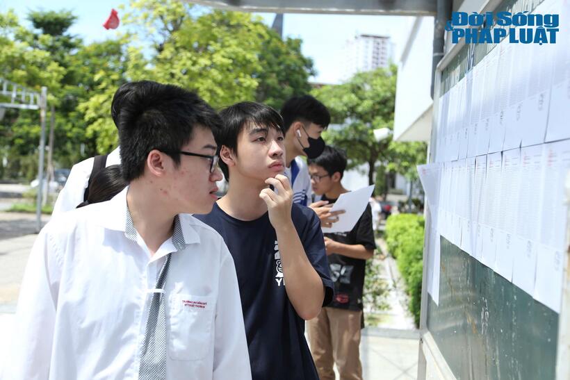 Thí sinh tham gia thi tốt nghiệp THPT 2025. Ảnh: Hiếu Nguyễn