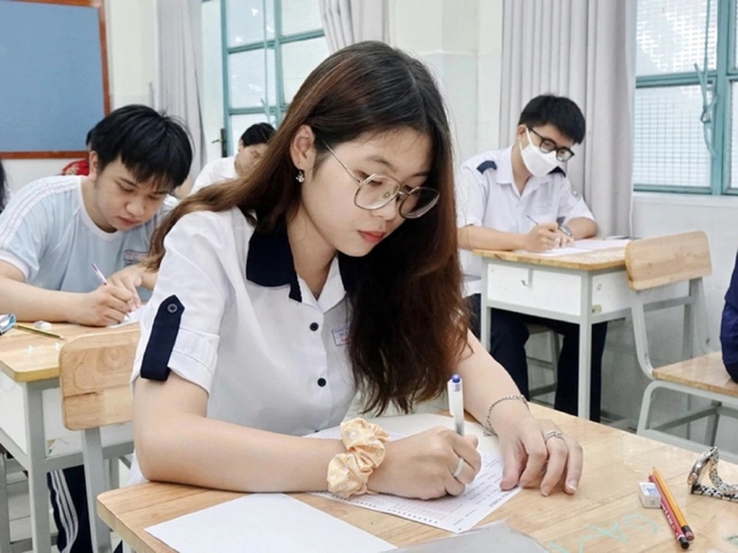 Thí sinh dự thi tốt nghiệp THPT