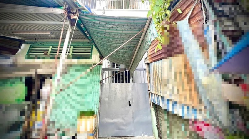 Nơi nam thanh niên bị cướp. Ảnh: PLO.