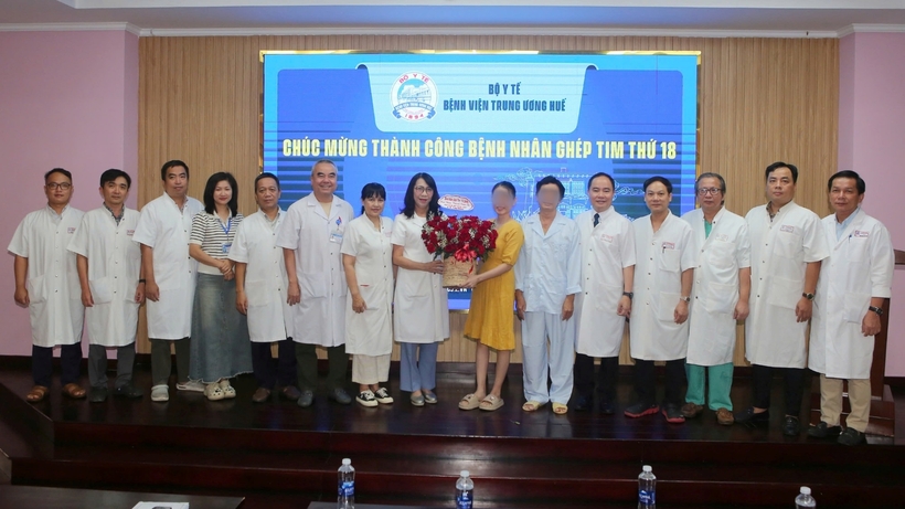 Bệnh nhân được xuất viện sau hơn 3 tuần ghép và theo dõi. Ảnh: Báo Phụ Nữ TP.HCM