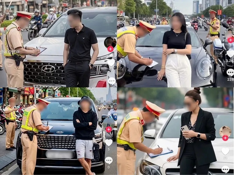 Những hình ảnh được tạo bởi AI tràn lan trên mạng. Ảnh: Pháp luật TP.HCM