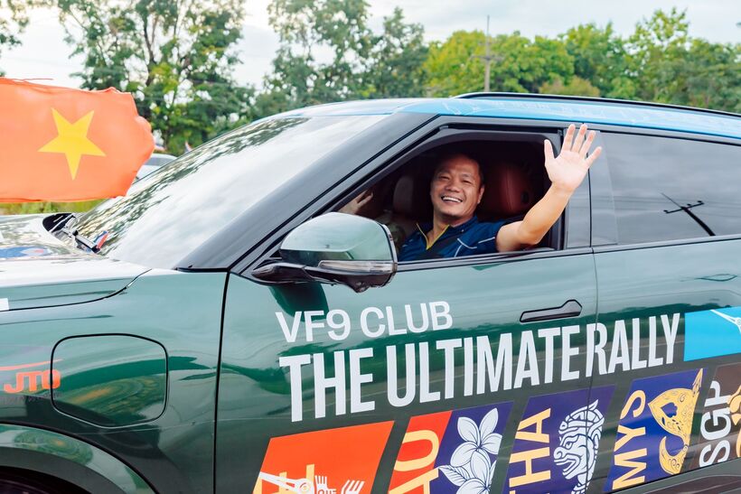 Đoàn xe VinFast VF 9 “phượt” Đông Nam Á: Xe điện Việt tự tin băng đèo, vượt đường đá hộc, thẳng tiến Thái Lan - 5