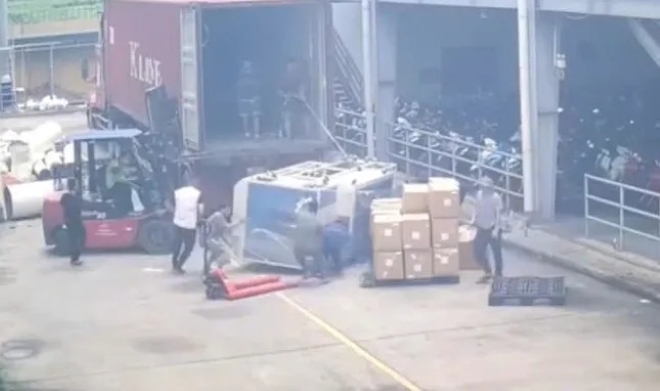 Hiện trường xảy ra vụ việc. Ảnh: Tiền phong