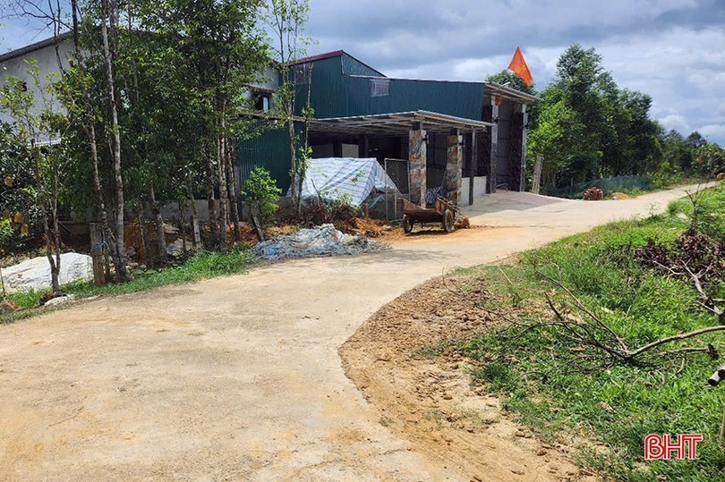 Khu vực nơi xảy ra vụ việc. (Ảnh: Báo Hà Tĩnh)