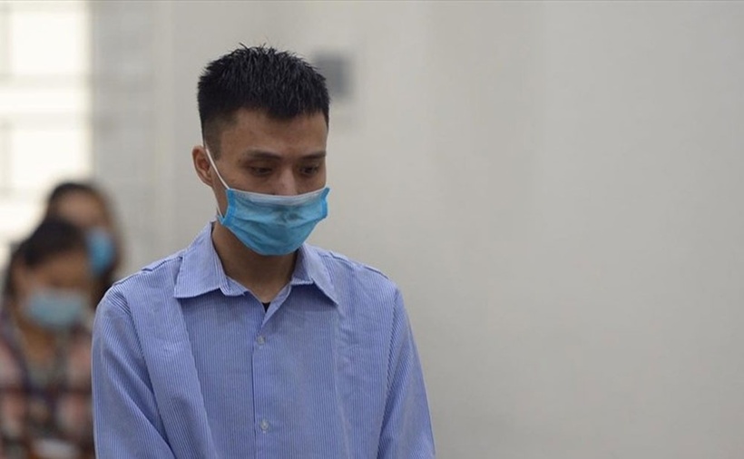 Bị cáo Quách Văn Nam hầu tòa. (Ảnh: Lao động)