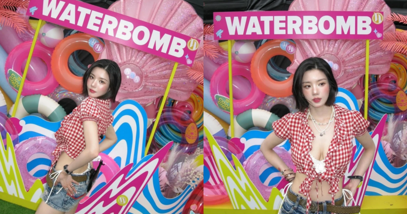 Hình ảnh trong sự kiện được Kwon Eunbi chia sẻ trên trang cá nhân. Ảnh: @Silver_rain.