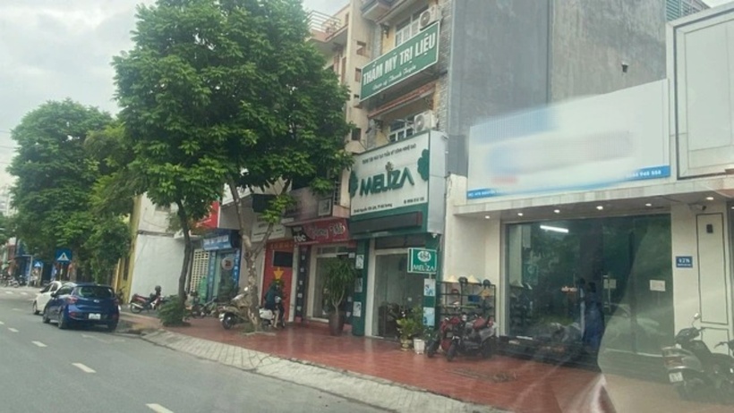Sở Y tế xác nhận Thẩm mỹ viện MELIZA tại 482 Nguyễn Văn Linh, phường Thanh Bình, Hải Phòng, chưa được cấp phép hoạt động khám bệnh, chữa bệnh. Ảnh: NLĐ.