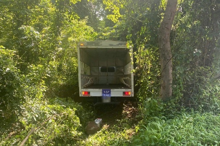 Hiện trường vụ tai nạn. Ảnh: Báo Tuổi trẻ.