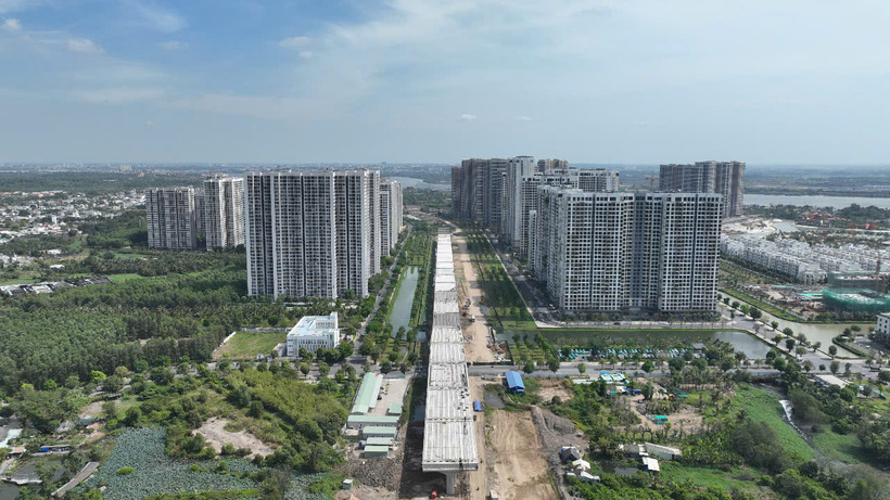 Vành đai 3 chạy xuyên tâm Vinhomes Grand Park kết nối với lõi trung tâm TP.HCM trong 20 phút di chuyển