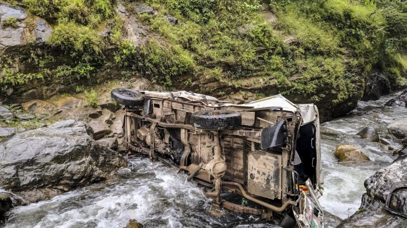 Hiện trường vụ tai nạn thương tâm. Ảnh: mid-day.com