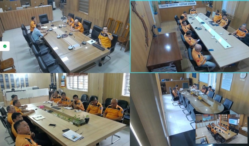 Các đơn vị gấp rút triển khai biện pháp phòng chống thiên tai và tìm kiếm cứu nạn