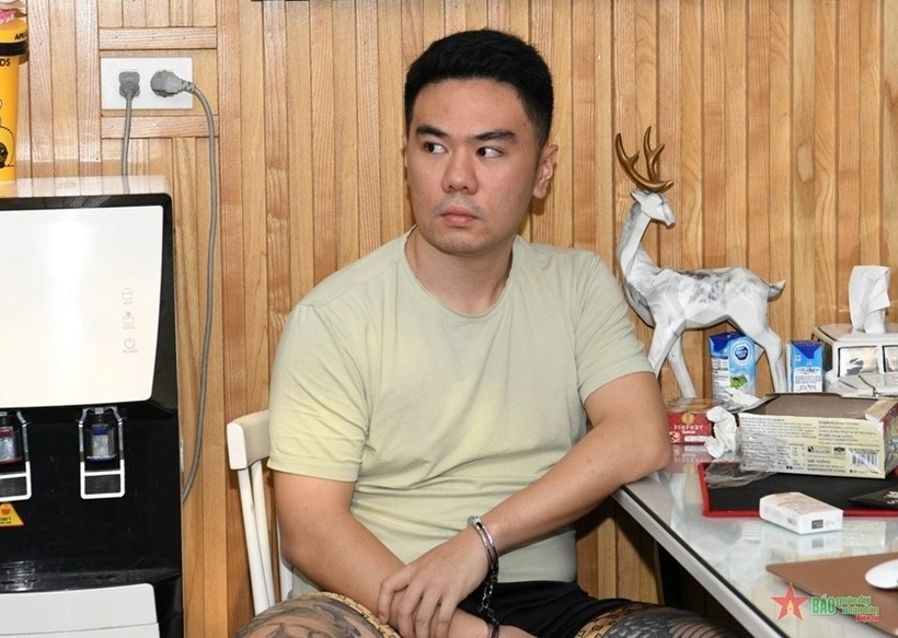 Bị cáo Lê Anh Thơ. Ảnh: Báo Quân đội Nhân dân.