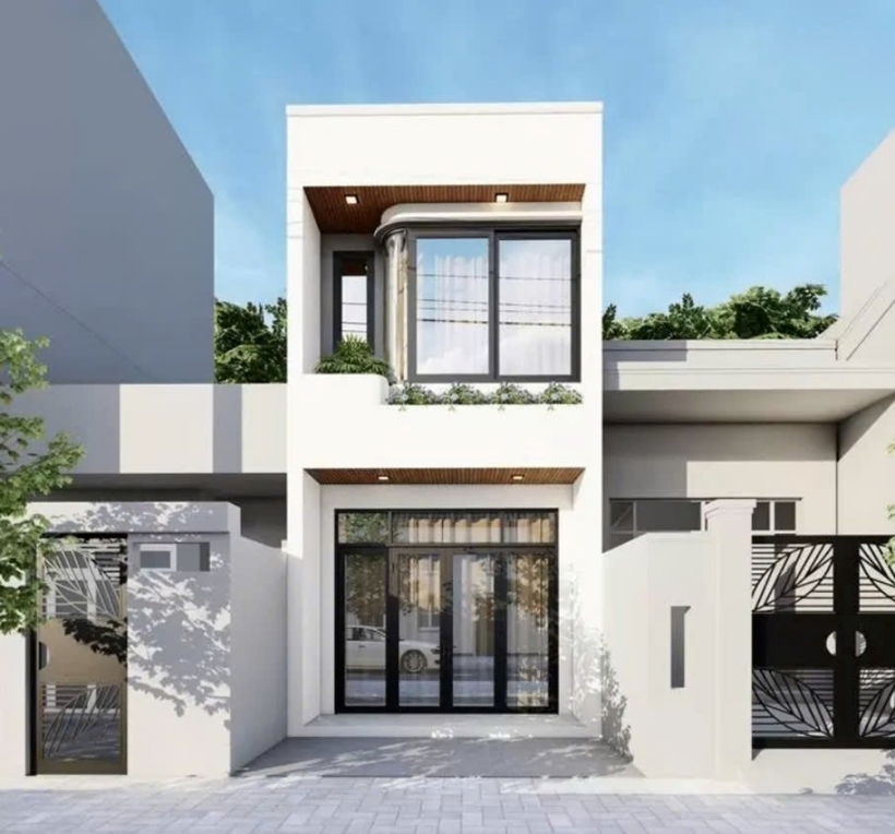 Mẫu nhà 2 tầng với chi phí xây dựng khoảng 1 tỷ - 7