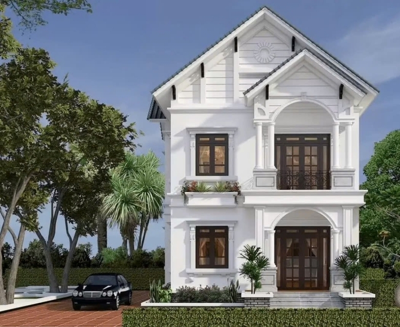 Mẫu nhà 2 tầng với chi phí xây dựng khoảng 1 tỷ - 4