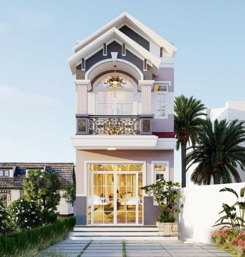 Các mẫu nhà 2 tầng đẹp giá 700 triệu - 3