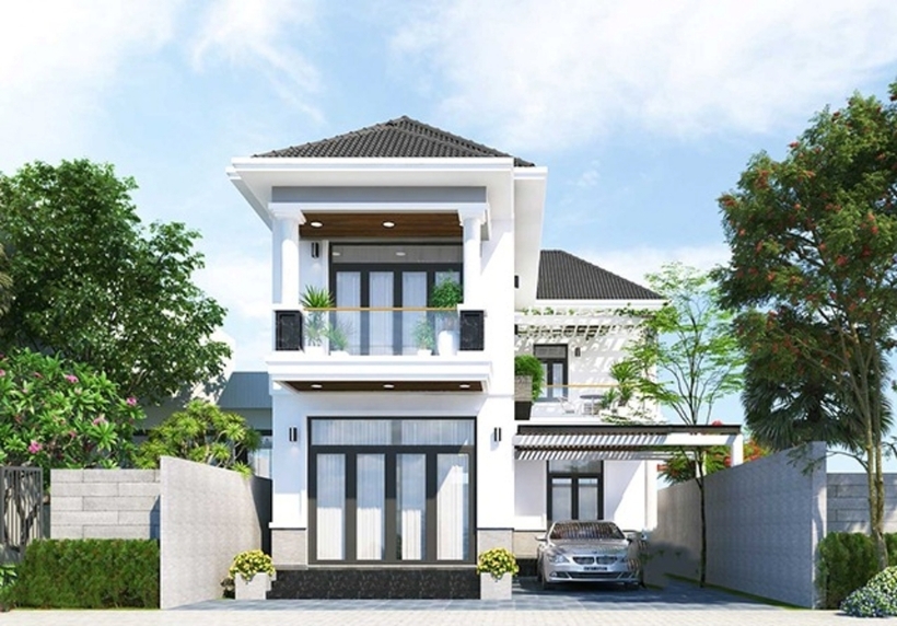 Các mẫu nhà 2 tầng đẹp giá 700 triệu - 6