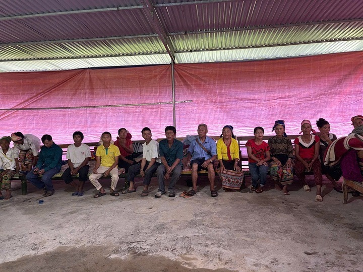 Toàn bộ 19 hộ dân được chính quyền địa phương bố trí đến nơi sơ tán an toàn. (Ảnh: VTC News)