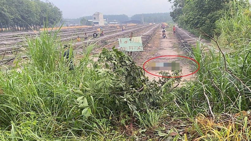 Hiện trường nơi xảy ra vụ cán bộ phường ở Đồng Nai tử vong. (Ảnh: VOV)