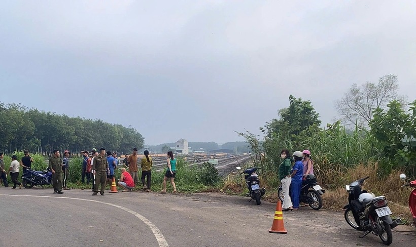 Vụ việc xảy ra tại đoạn đường cua, cong. (Ảnh: Thanh niên)