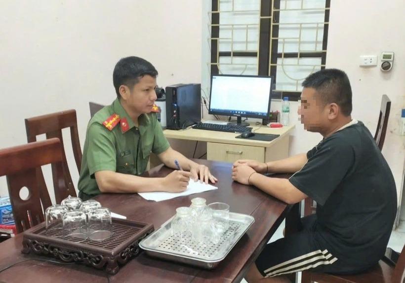 Triệu tập đối tượng đăng tin sai sự thật về vỡ đập Thủy điện Bản Vẽ. Ảnh: VOV