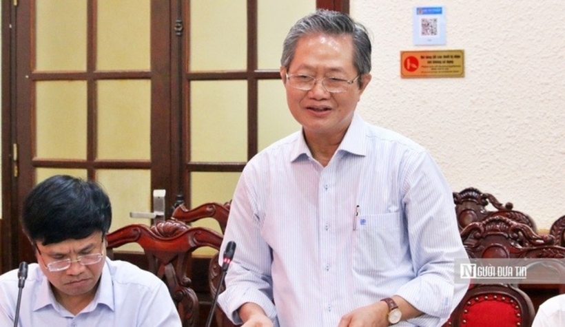 GS.TS Lê Minh Tâm đóng góp ý kiến tại tọa đàm.