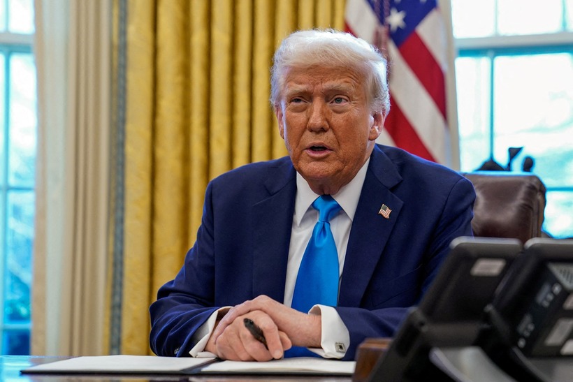 Tổng thống Mỹ Donald Trump. Ảnh: Reuters