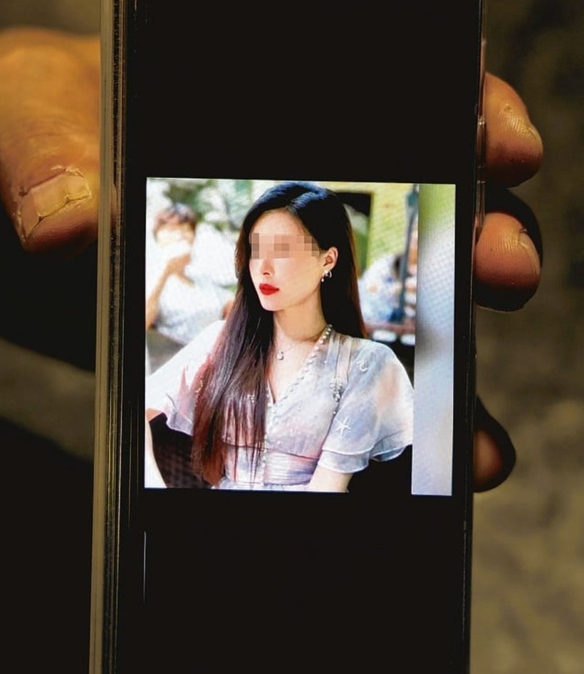 Ảnh của cô Huang gửi cho ông Chen. Ảnh: VTC News.