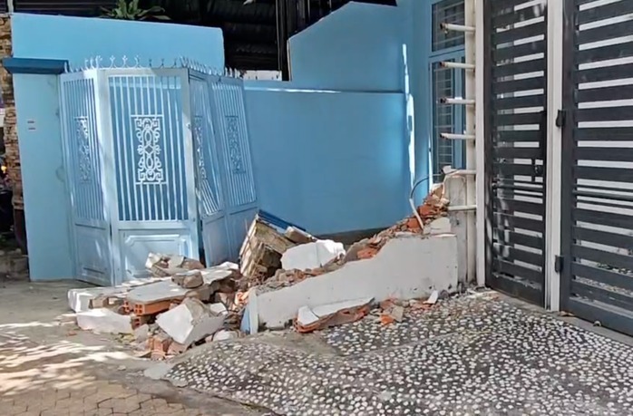 Hiện trường vụ việc. Ảnh: Người lao động