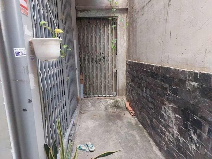 Hiện trường vụ án. Ảnh: Lao động