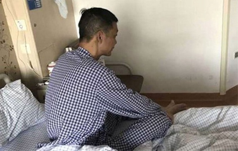 May mắn ông Zheng được cấp cứu kịp thời nên sau hai ngày điều trị, tình trạng của ông đã ổn định. Ảnh: 163.