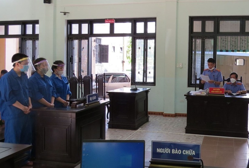 Bị cáo tại phiên xét xử. Ảnh: Công an TP.HCM