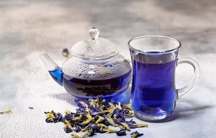 Nước hoa đậu biếc. Ảnh: Dân Việt