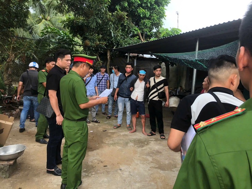 Cơ quan Công an tạm giữ Nguyễn Nhựt Trường. (Ảnh: Công an tỉnh Vĩnh Long)