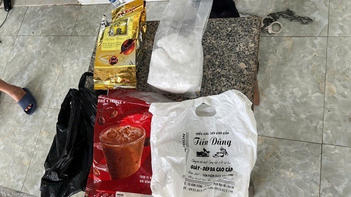 Số ma túy đá bị lực lượng chức năng thu giữ. Ảnh: Người lao động