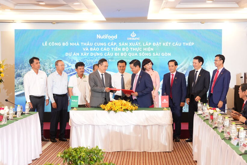 Nutifood công bố nhà thầu cung cấp, sản xuất và lắp đặt kết cấu thép cho dự án cầu đi bộ qua sông Sài Gòn - 2