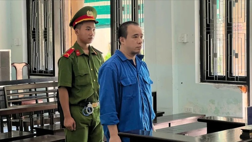 Bị cáo Trần Văn Hà tại phiên tòa. Ảnh: PLO.