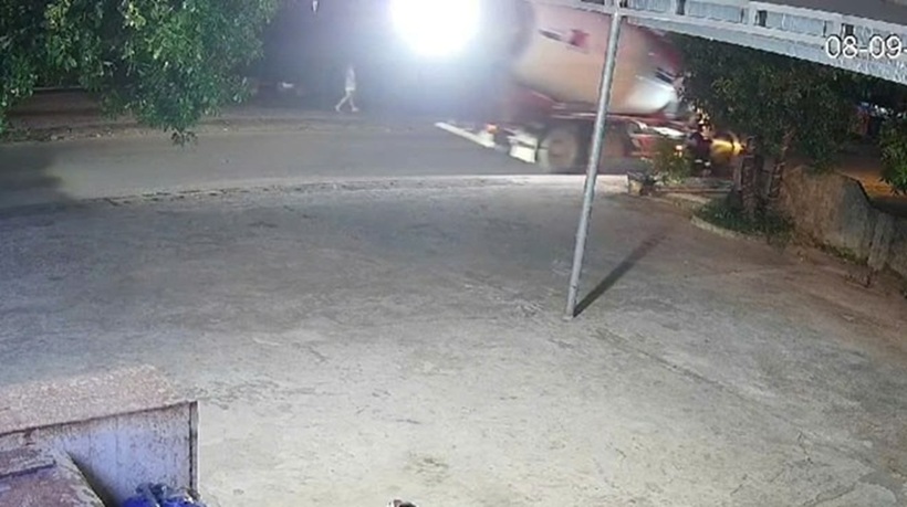 Hiện trường vụ tai nạn giao thông. Ảnh: Báo Lao động